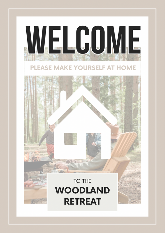 Done For You Airbnb & Host Printable Signs-Ready to Print Templates